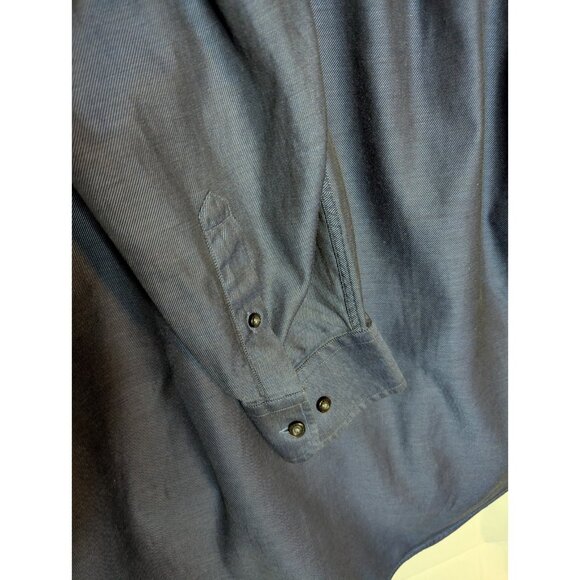 ROBERT TALBOTT Men's Casual 100% Cotton Long Sleeve Button Shirt Sz XL - Picture 6 of 10